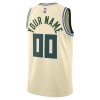 Dres Milwaukee Bucks Prilagođeni Nike 2025-26 City Edition Bijela Swingman